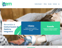 Tablet Screenshot of institut-igem.com